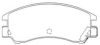 AISIN ASN-163 Brake Pad Set, disc brake